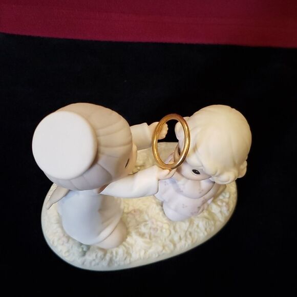 Vintage 1995 Precious Moments "You Deserve a Halo" - Picture 5 of 7